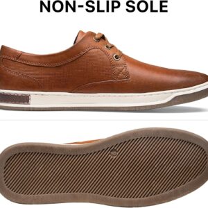 Jousen Men’s Fashion Sneakers Classic Retro Casual Shoes for Men Breathable Business Dress Sneaker