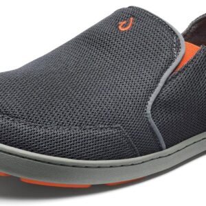 OLUKAI Nohea Mesh Men’s Slip On Sneakers, Lightweight & Breathable Shoes for Everyday Wear, All-Weather & Enhanced Traction