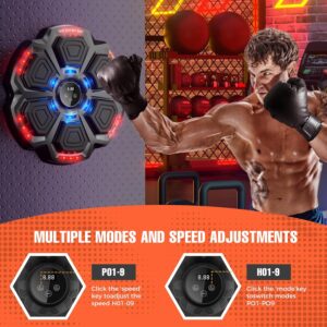 2025 Professional – Grade Music Boxing Machine: 9 Intelligent Training Modes, Ultra – Stable Bluetooth Connectivity, and Two Ergonomic Fist Gloves for an Immersive Fitness Experience