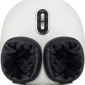 Nekteck Shiatsu Foot Massager with Heat, Deep Kneading Therapy Air Compression, Feet Massage Improve Blood Circulation Foot Wellness Soothing Pain Relief, Gifts for Men Women Dad Mom