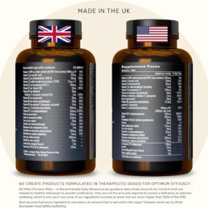 Inessa Methylated Multivitamin for Men and Women – Advanced Natural Daily Mens Multivitamins with CoQ10 100mg, Vitamins D3, K2, A, B Complex Vitamins, Folic Acid & Zinc – 60 Vegan Tablets