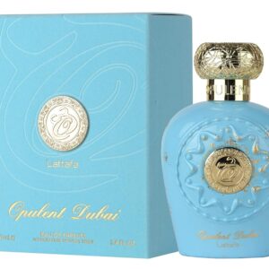 Lattafa Opulent Dubai – Citrus, Fruity, Floral, Woody – Eau de Parfum Long-Lasting Fragrance for Unisex, 3.4 Ounce / 100 ml
