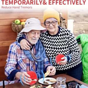 Physical Vibration Therapy Ball, Rechargeable Vibrating Massage Ball 4-Speed Mode, Hand Therapy Balls, Relief Hand Tremors (Parkinson), Stress Relief, Gifts for Parkinson’s Patients