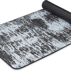 Gaiam Yoga Mat – 6mm Insta-Grip Extra Thick & Dense Textured Non Slip Exercise Mat for All Types of Yoga & Floor Workouts, 68″ L x 24″ W x 6mm Thick