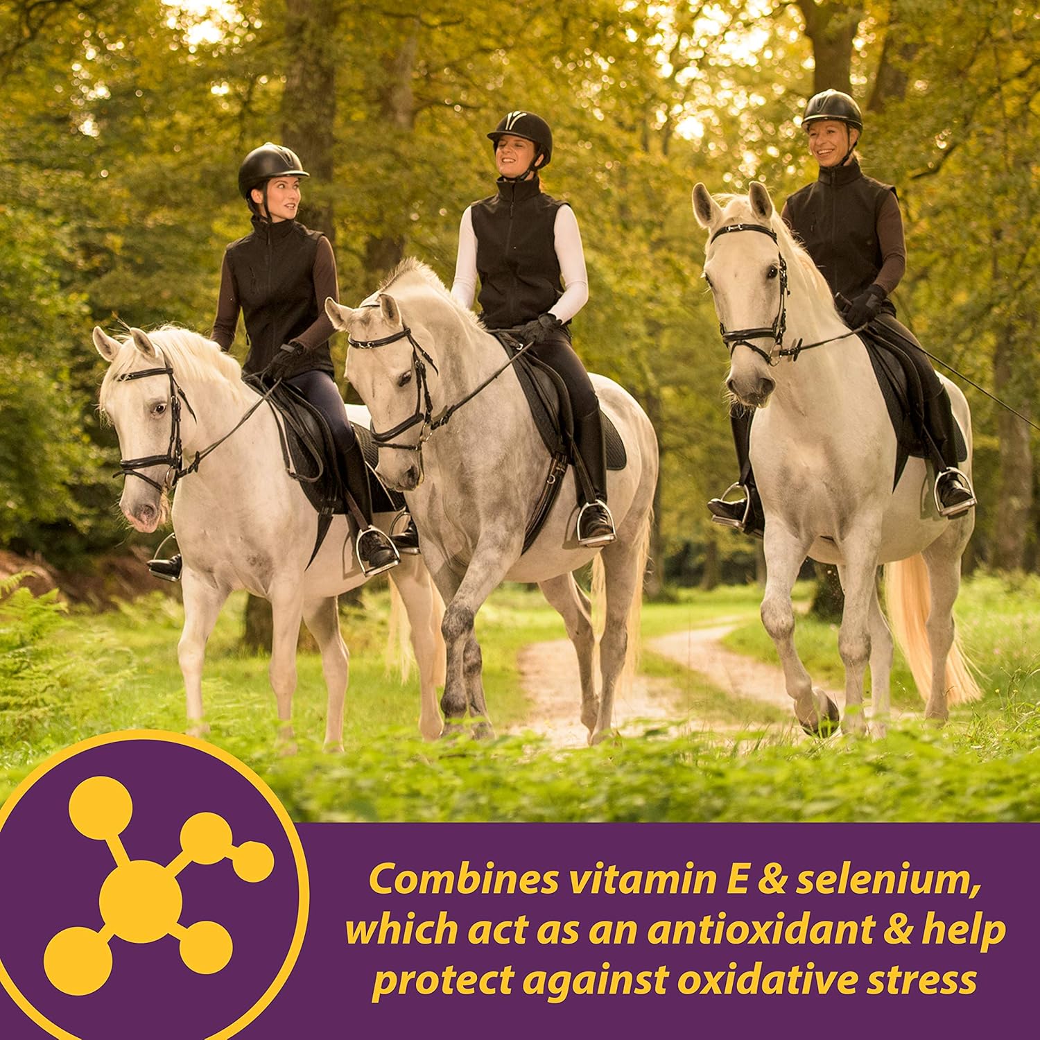 Farnam Horse Health Vita E & Selenium Crumbles Horse Vitamin Supplement, Supports optimal muscle health and antioxidant support, 20 lbs., 640 day supply - Image 3