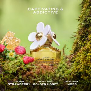 Marc Jacobs Daisy Eau so Intense Eau de Parfum – Radiant Floral Women’s Perfume – With Notes of Strawberry, Golden Honey, Vanilla & Moss