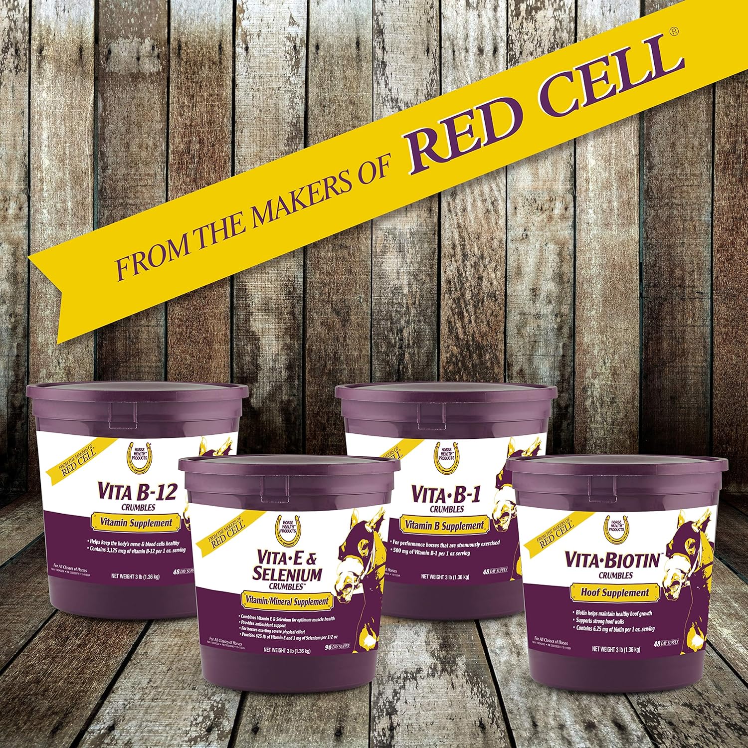 Farnam Horse Health Vita E & Selenium Crumbles Horse Vitamin Supplement, Supports optimal muscle health and antioxidant support, 20 lbs., 640 day supply - Image 6